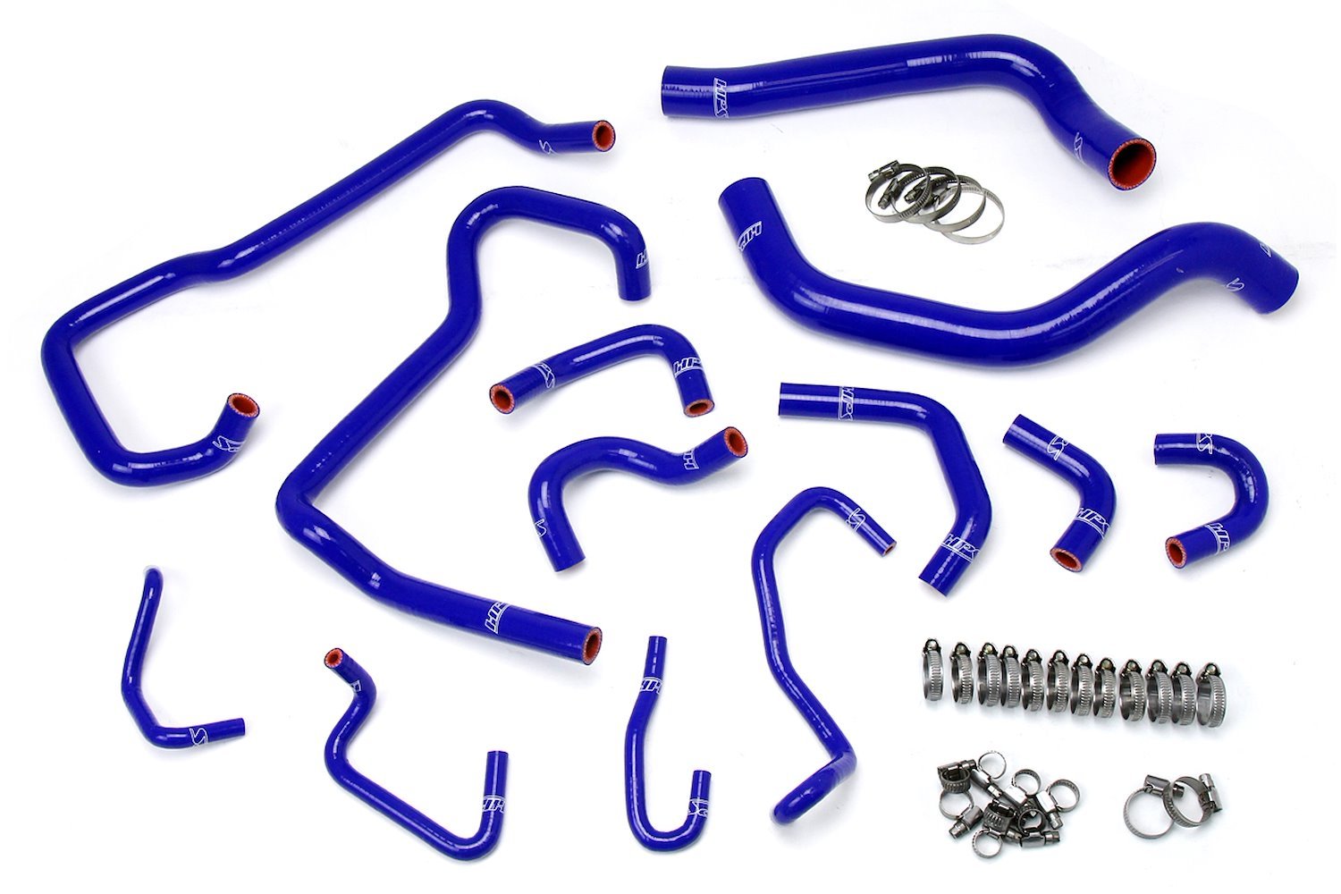 57-1581-BLUE Coolant Hose Kit, High-Temp 3-Ply Reinforced Silicone, Replace Rubber Radiator Heater Coolant Hoses