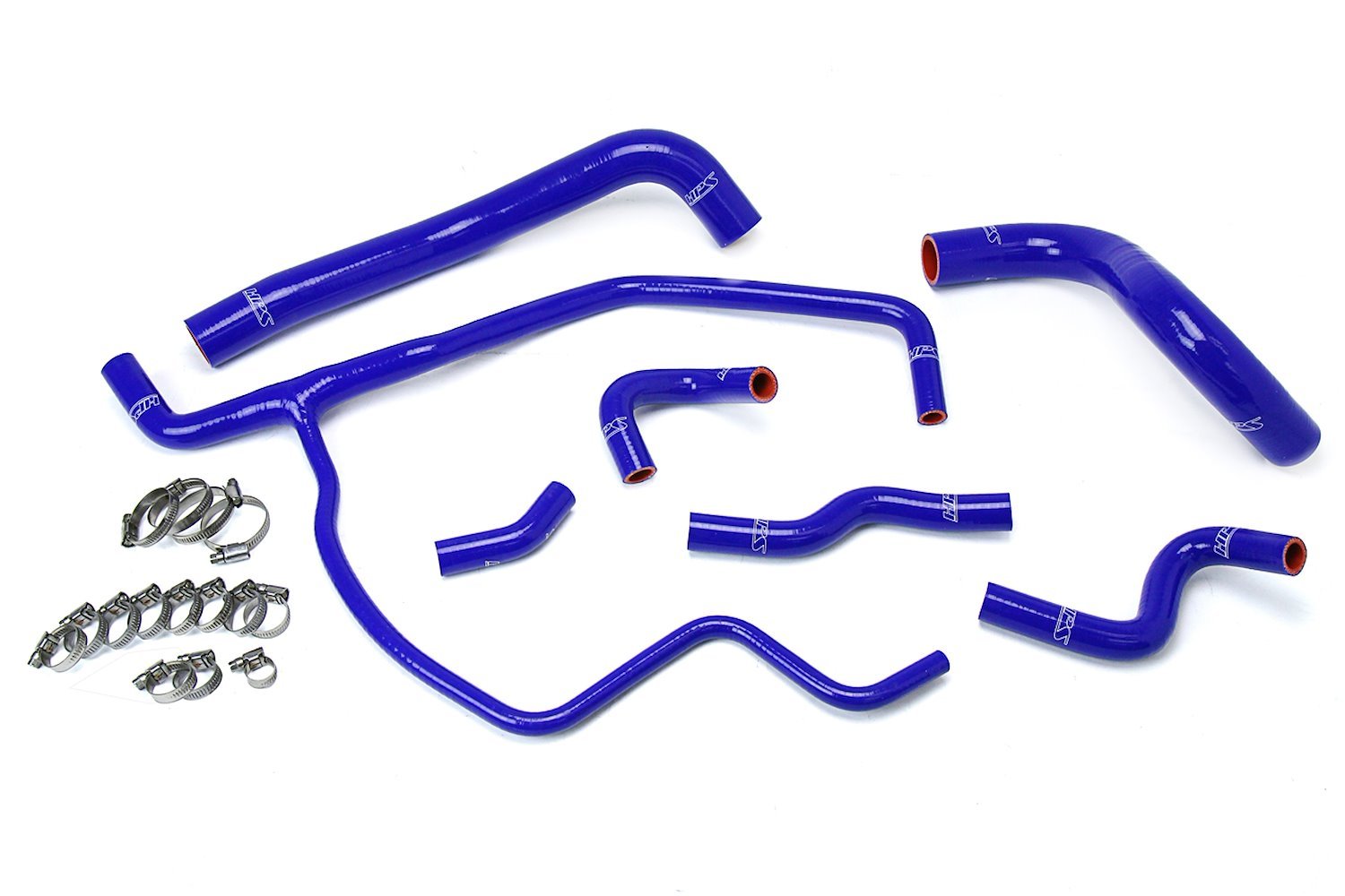 57-1583-BLUE Coolant Hose Kit, High-Temp 3-Ply Reinforced Silicone, Replace Rubber Radiator Heater Coolant Hoses