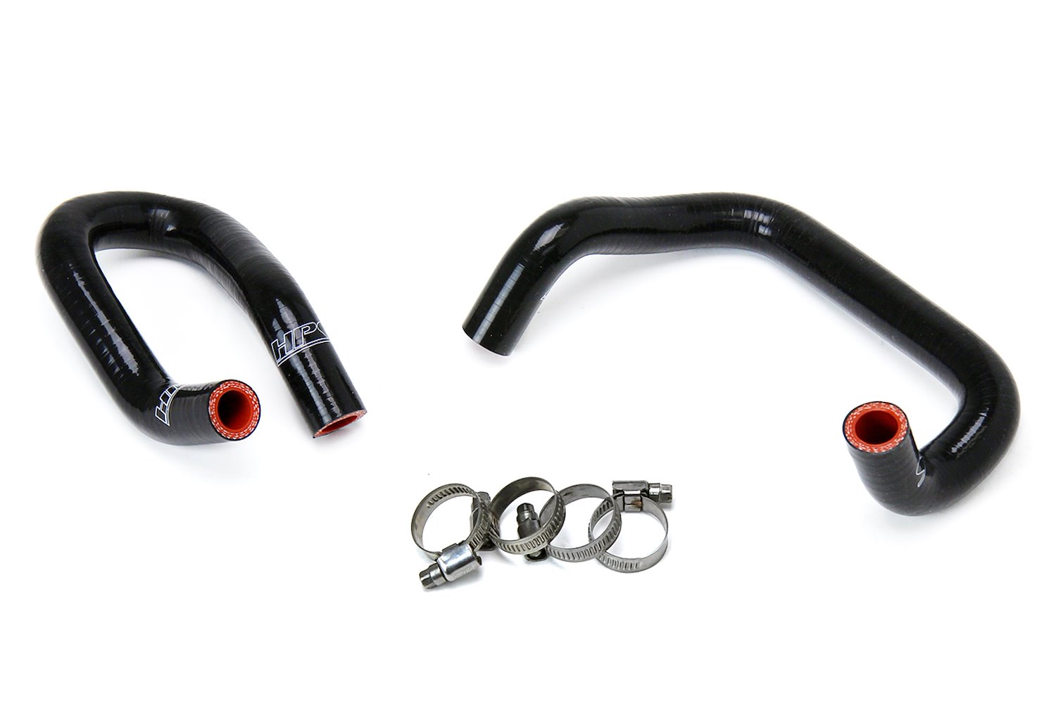 57-1586-BLK Heater Hose Kit, High-Temp 3-Ply Reinforced Silicone, Replace OEM Rubber Heater Coolant Hoses