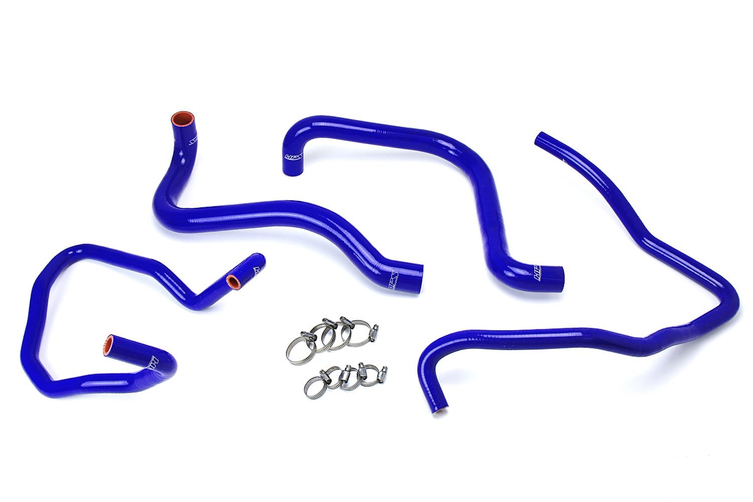 57-1589-BLUE Coolant Hose Kit, High-Temp 3-Ply Reinforced Silicone, Replace Rubber Radiator Heater Coolant Hoses