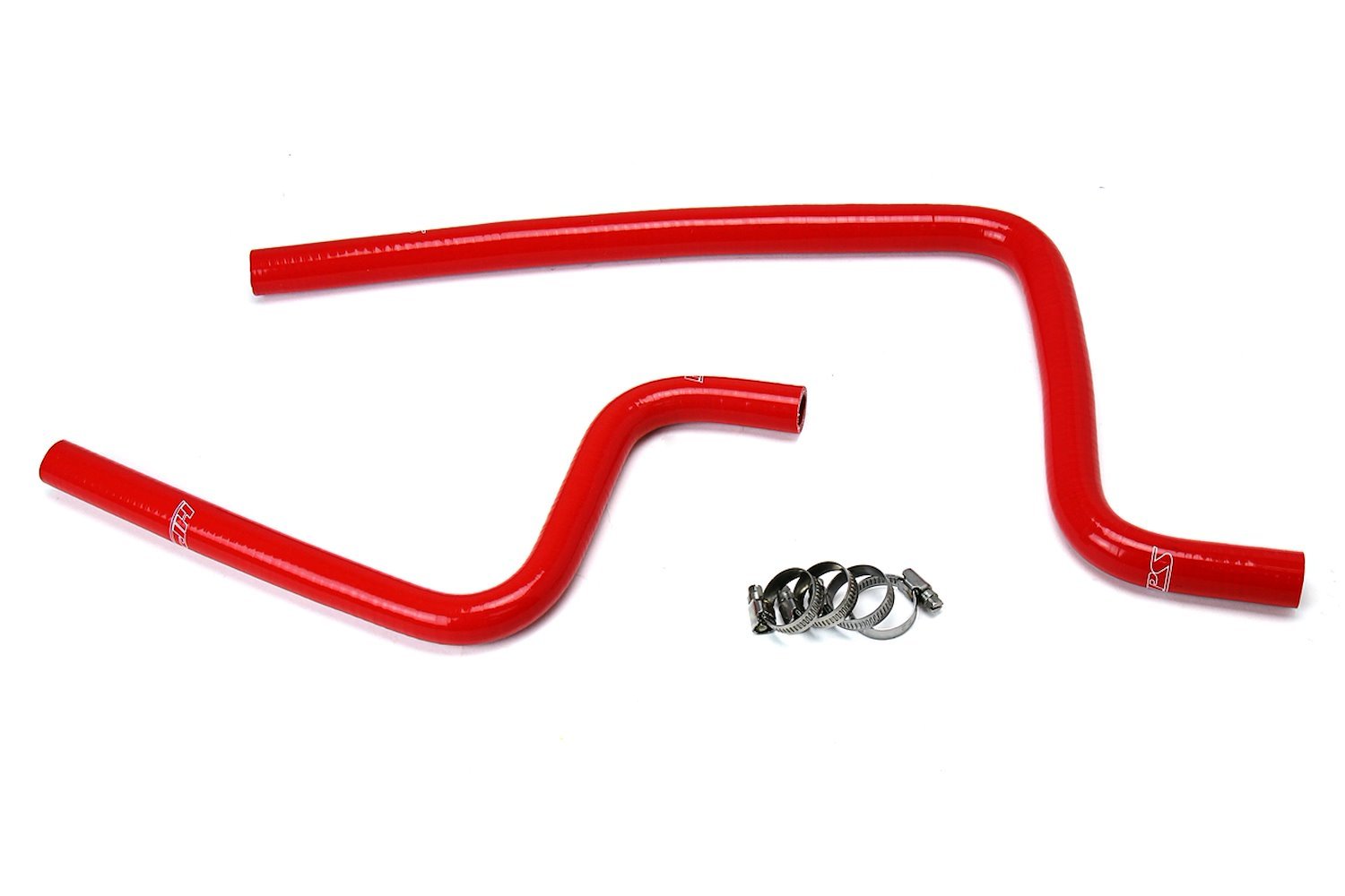 57-1590-RED Heater Hose Kit, High-Temp 3-Ply Reinforced Silicone, Replace OEM Rubber Heater Coolant Hoses