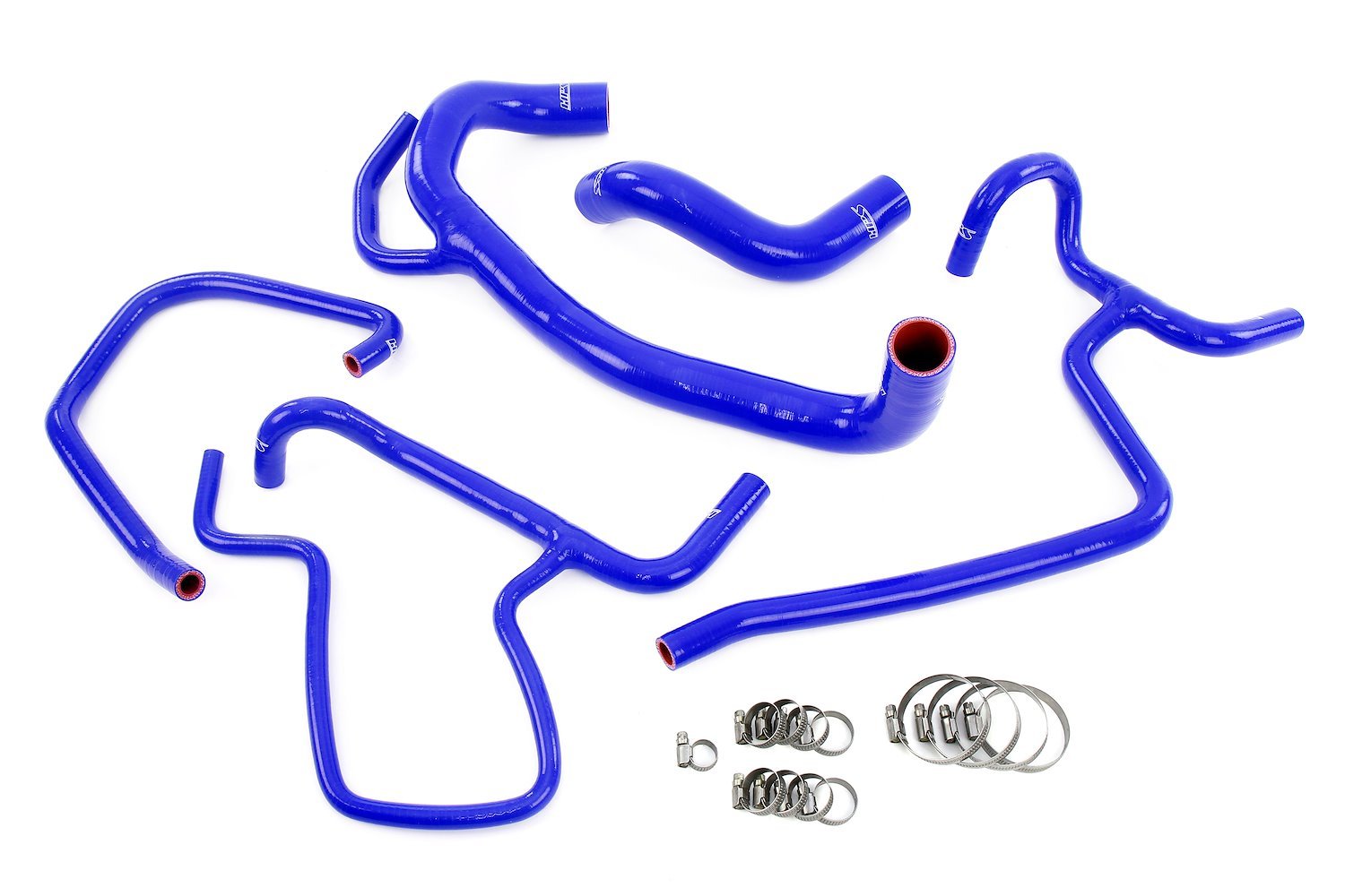 57-1616-BLUE Radiator and Heater Hose Kit, 3-Ply Reinforced Silicone, Replaces Rubber Radiator & Heater Coolant Hoses