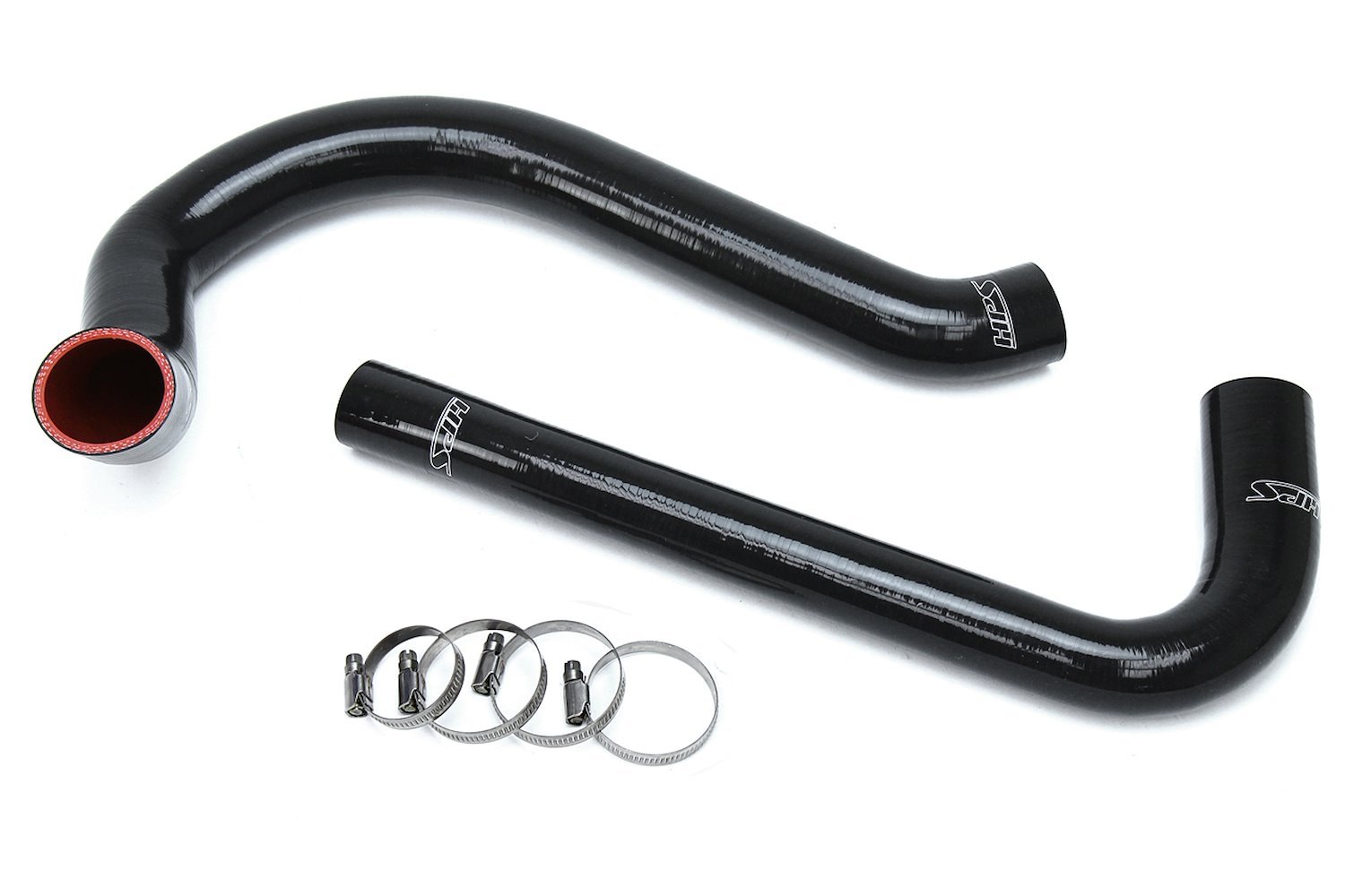 57-1627-BLK Radiator Hose Kit, High-Temp 3-Ply Reinforced Silicone, Replace OEM Rubber Radiator Coolant Hoses