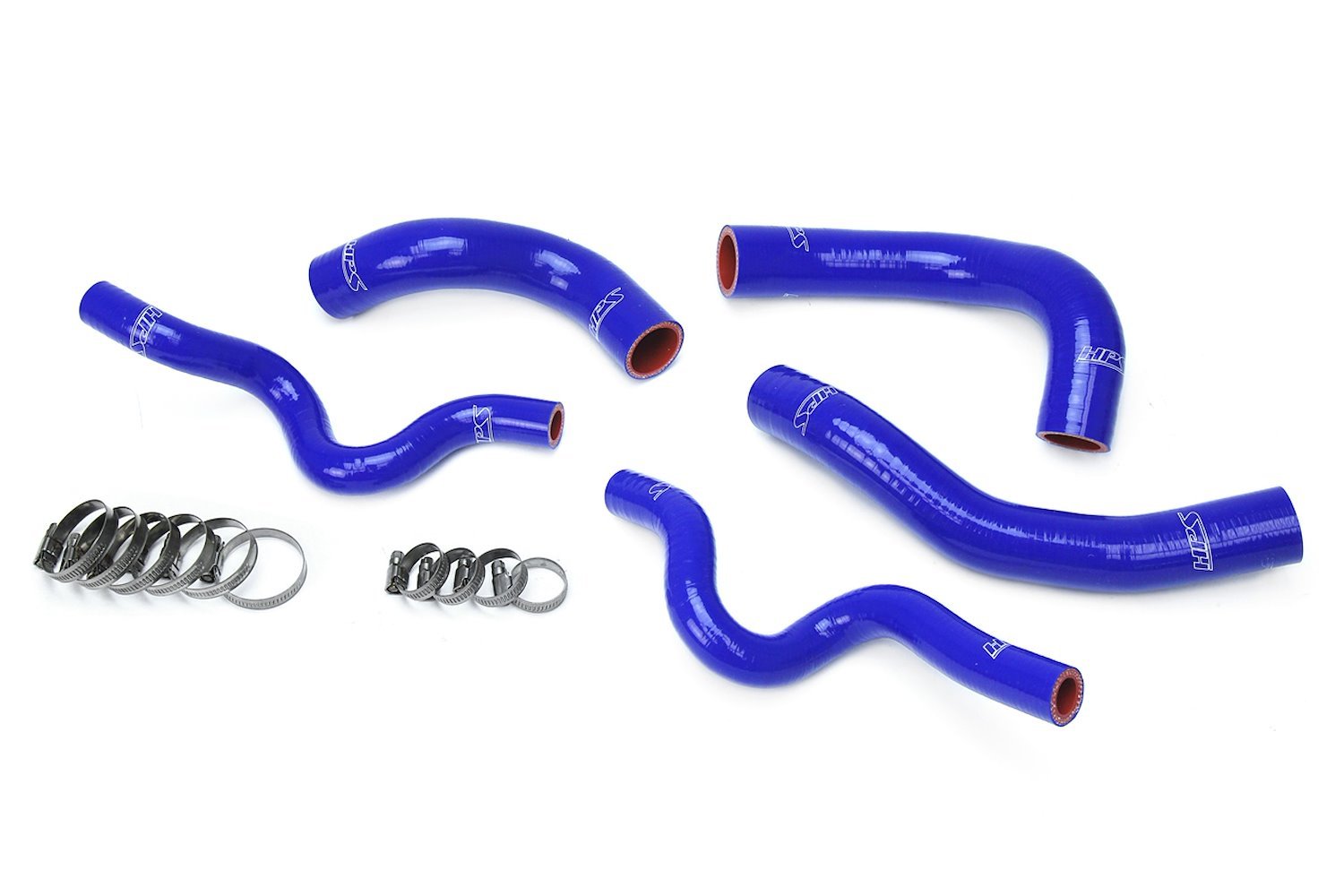 57-1630-BLUE Radiator Hose Kit, High-Temp 3-Ply Reinforced Silicone, Replace OEM Rubber Radiator Coolant Hoses