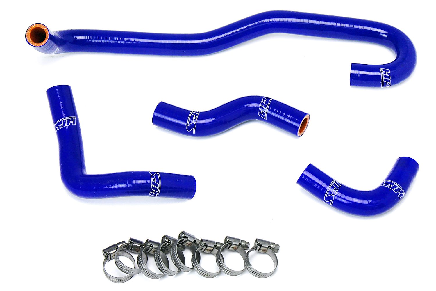57-1655-BLUE Heater Hose Kit, High-Temp 3-Ply Reinforced Silicone, Replace OEM Rubber Heater Coolant Hoses