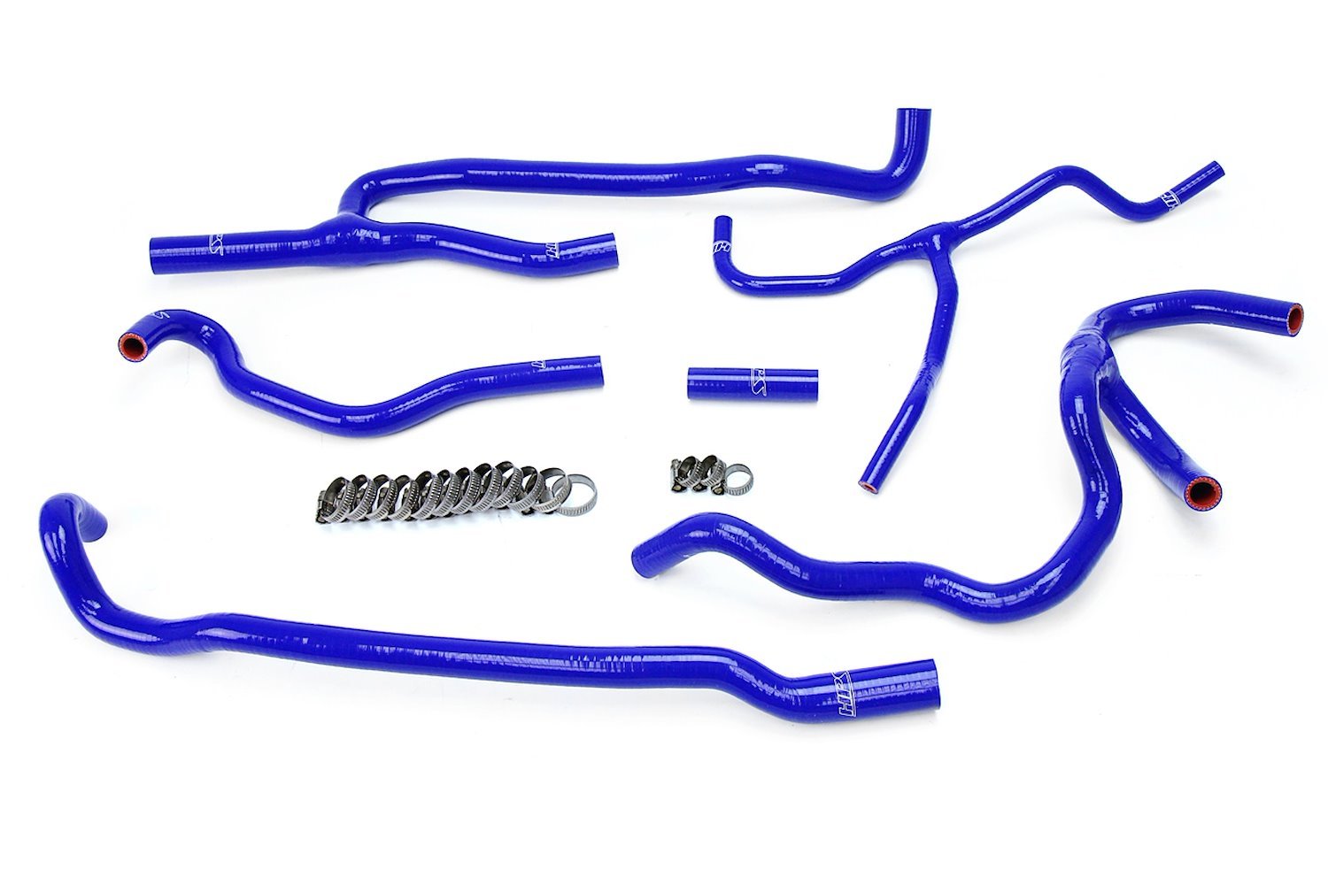 57-1660-BLUE Heater Hose Kit, High-Temp 3-Ply Reinforced Silicone, Replace OEM Rubber Heater Coolant Hoses
