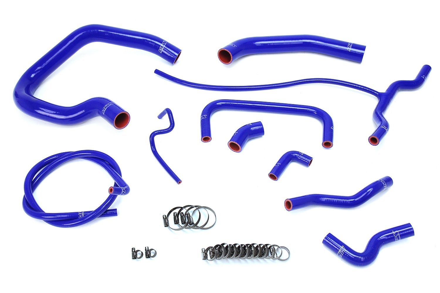 57-1661-BLUE Coolant Hose Kit, High-Temp 3-Ply Reinforced Silicone, Replace Rubber Radiator Heater Coolant Hoses