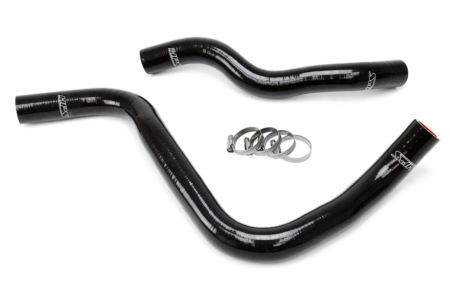 57-1662-BLK Radiator Hose Kit, High-Temp 3-Ply Reinforced Silicone, Replace OEM Rubber Radiator Coolant Hoses