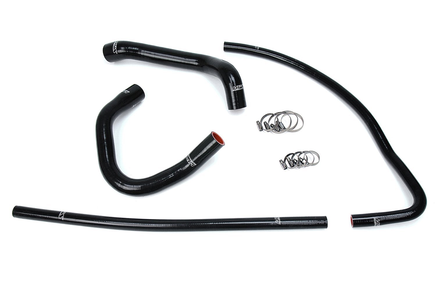 57-1690-BLK Coolant Hose Kit, High-Temp 3-Ply Reinforced Silicone, Replace Rubber Radiator Heater Coolant Hoses