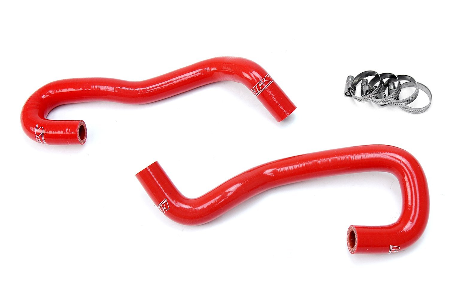 57-1700-RED Heater Hose Kit, High-Temp 3-Ply Reinforced Silicone, Replace OEM Rubber Heater Coolant Hoses