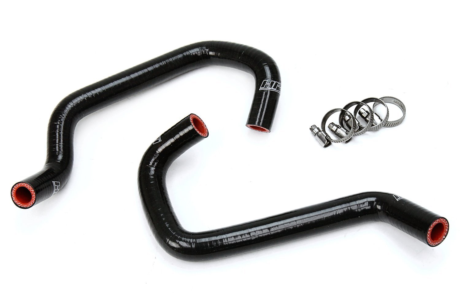 57-1701-BLK Heater Hose Kit, High-Temp 3-Ply Reinforced Silicone, Replace OEM Rubber Heater Coolant Hoses