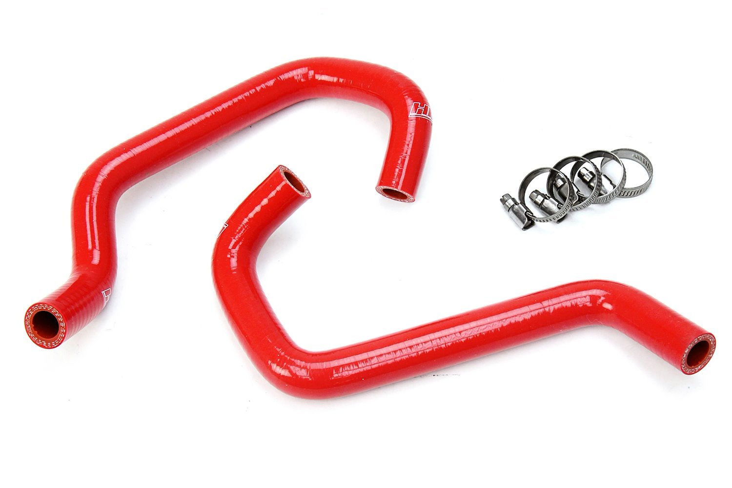 57-1701-RED Heater Hose Kit, High-Temp 3-Ply Reinforced Silicone, Replace OEM Rubber Heater Coolant Hoses