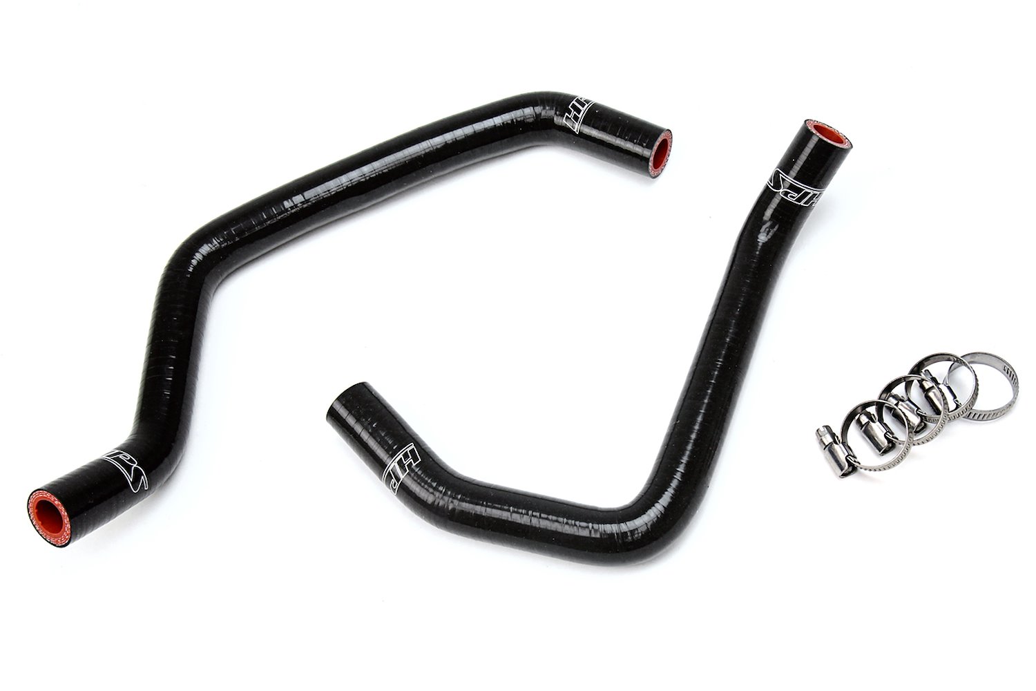 57-1702-BLK Heater Hose Kit, High-Temp 3-Ply Reinforced Silicone, Replace OEM Rubber Heater Coolant Hoses