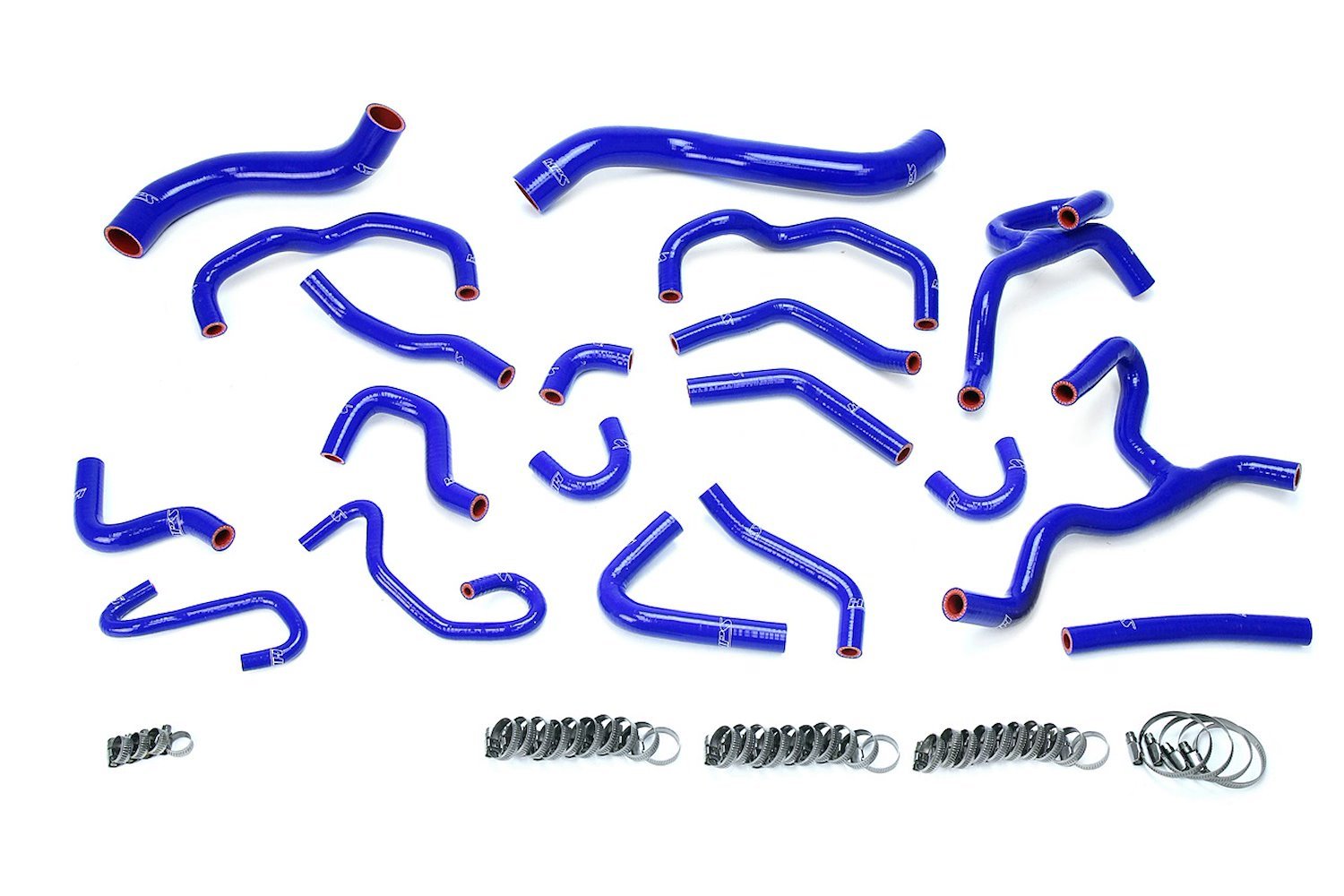 57-1709-BLUE Coolant Hose Kit, High-Temp 3-Ply Reinforced Silicone, Replace Rubber Radiator Heater Coolant Hoses