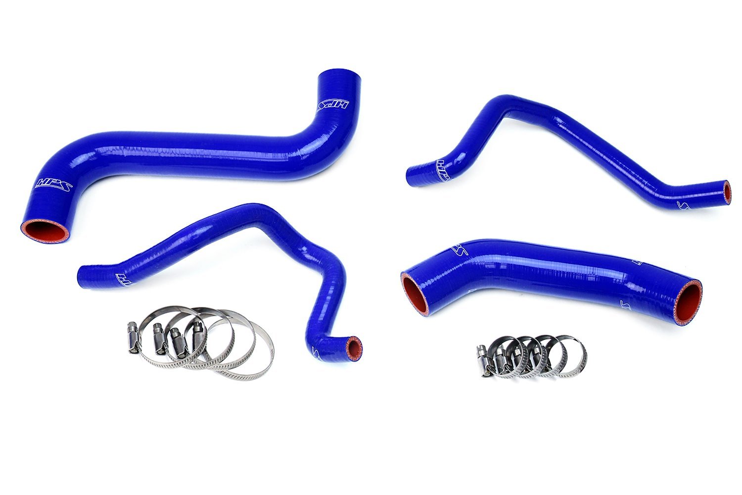 57-1733-BLUE Coolant Hose Kit, High-Temp 3-Ply Reinforced Silicone, Replace Rubber Radiator Heater Coolant Hoses