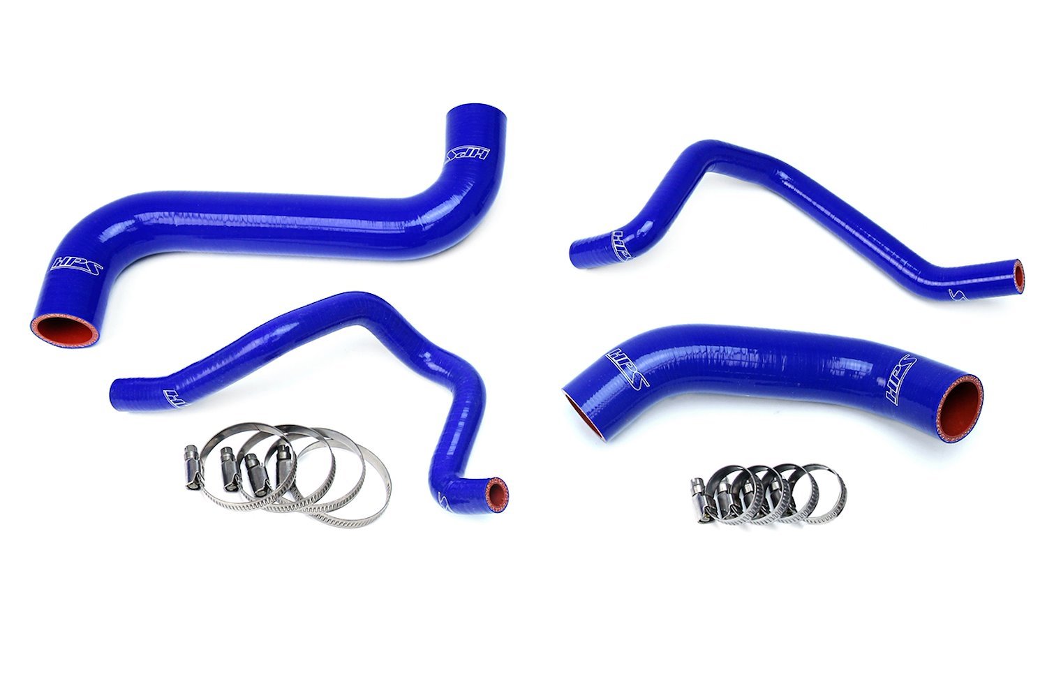 57-1734-BLUE Coolant Hose Kit, High-Temp 3-Ply Reinforced Silicone, Replace Rubber Radiator Heater Coolant Hoses