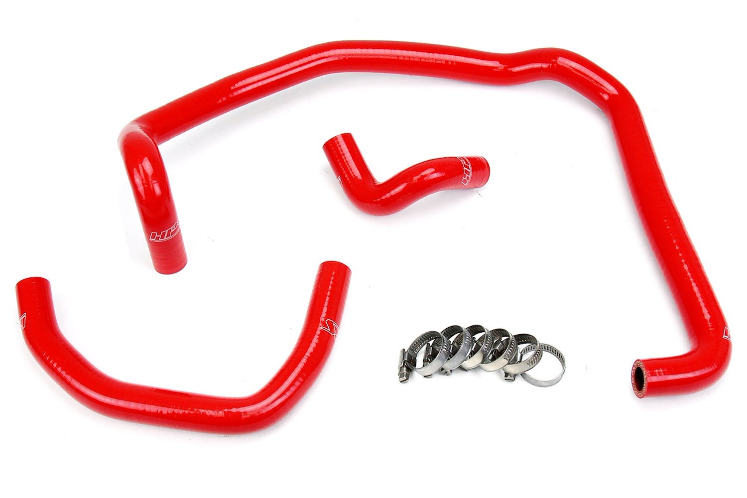 57-1746H-RED Heater Hose Kit, High-Temp 3-Ply Reinforced Silicone, Replace OEM Rubber Heater Coolant Hoses