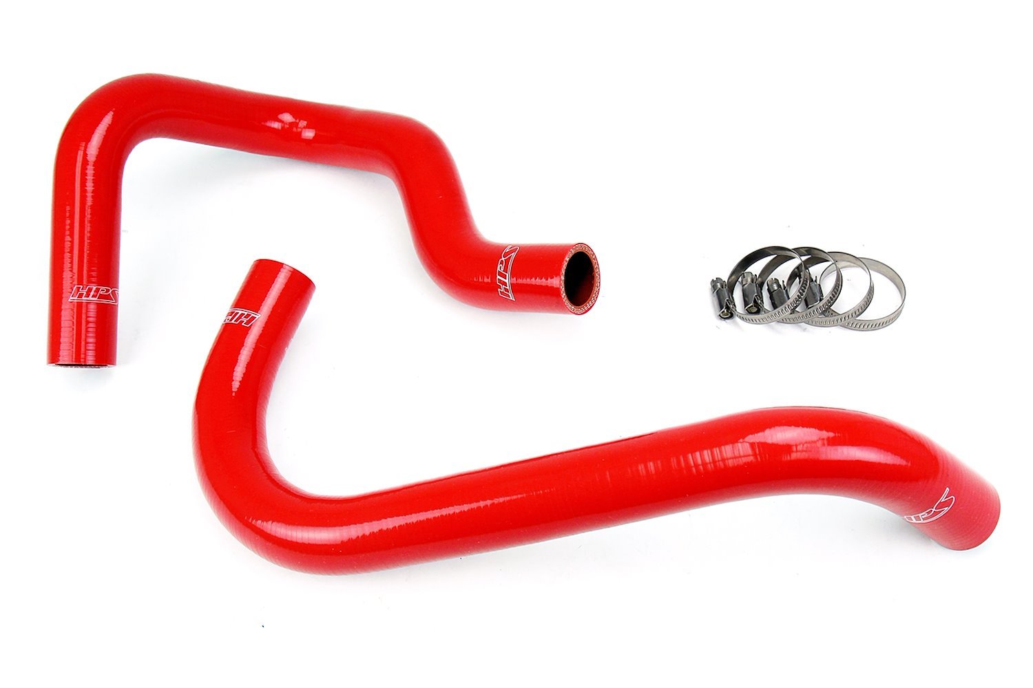 57-1746R-RED Radiator Hose Kit, High-Temp 3-Ply Reinforced Silicone, Replace OEM Rubber Radiator Coolant Hoses