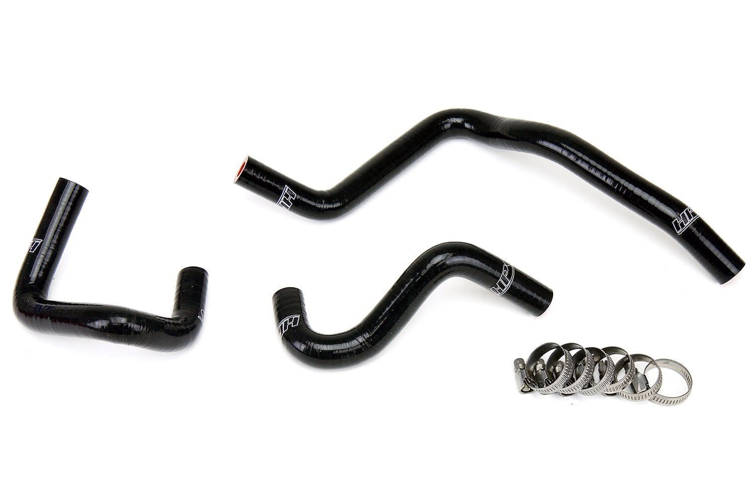 57-1748-BLK Coolant Hose Kit, High Tem 3-Ply Reinforced Silicone, Replace OEM Rubber Ancillary Coolant Hoses