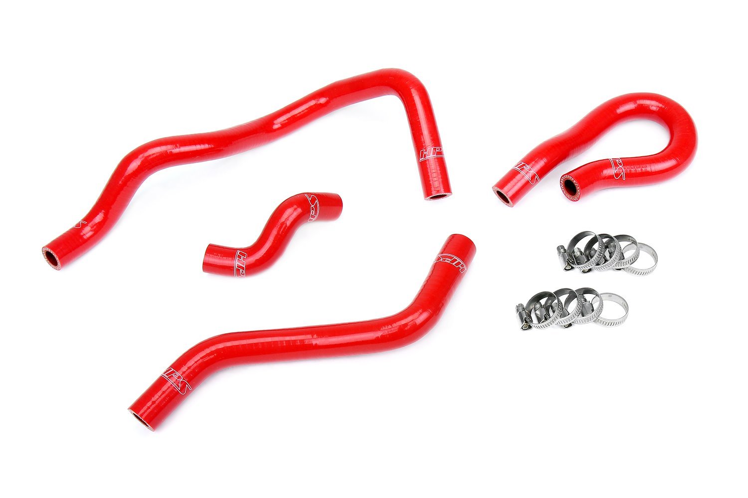 57-1773-RED Heater Hose Kit, 3-Ply Reinforced Silicone, Replaces Rubber Heater Coolant & Water Bypass Hoses