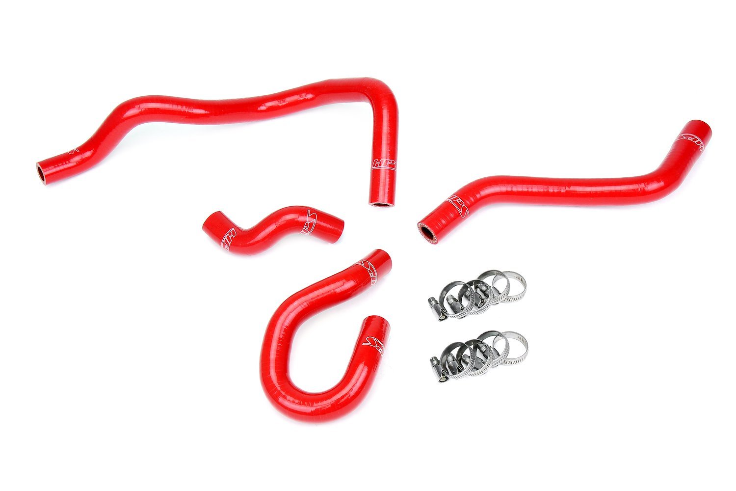 57-1774-RED Heater Hose Kit, 3-Ply Reinforced Silicone, Replaces Rubber Heater Coolant & Water Bypass Hoses