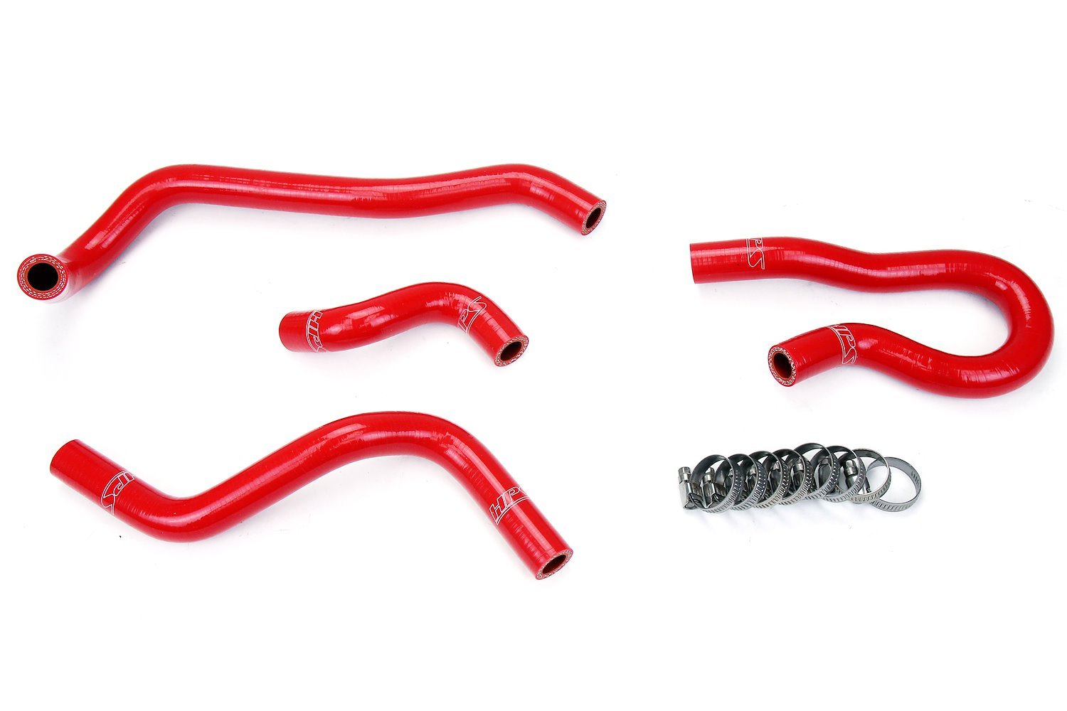 57-1775-RED Heater Hose Kit, 3-Ply Reinforced Silicone, Replaces Rubber Heater Coolant & Water Bypass Hoses