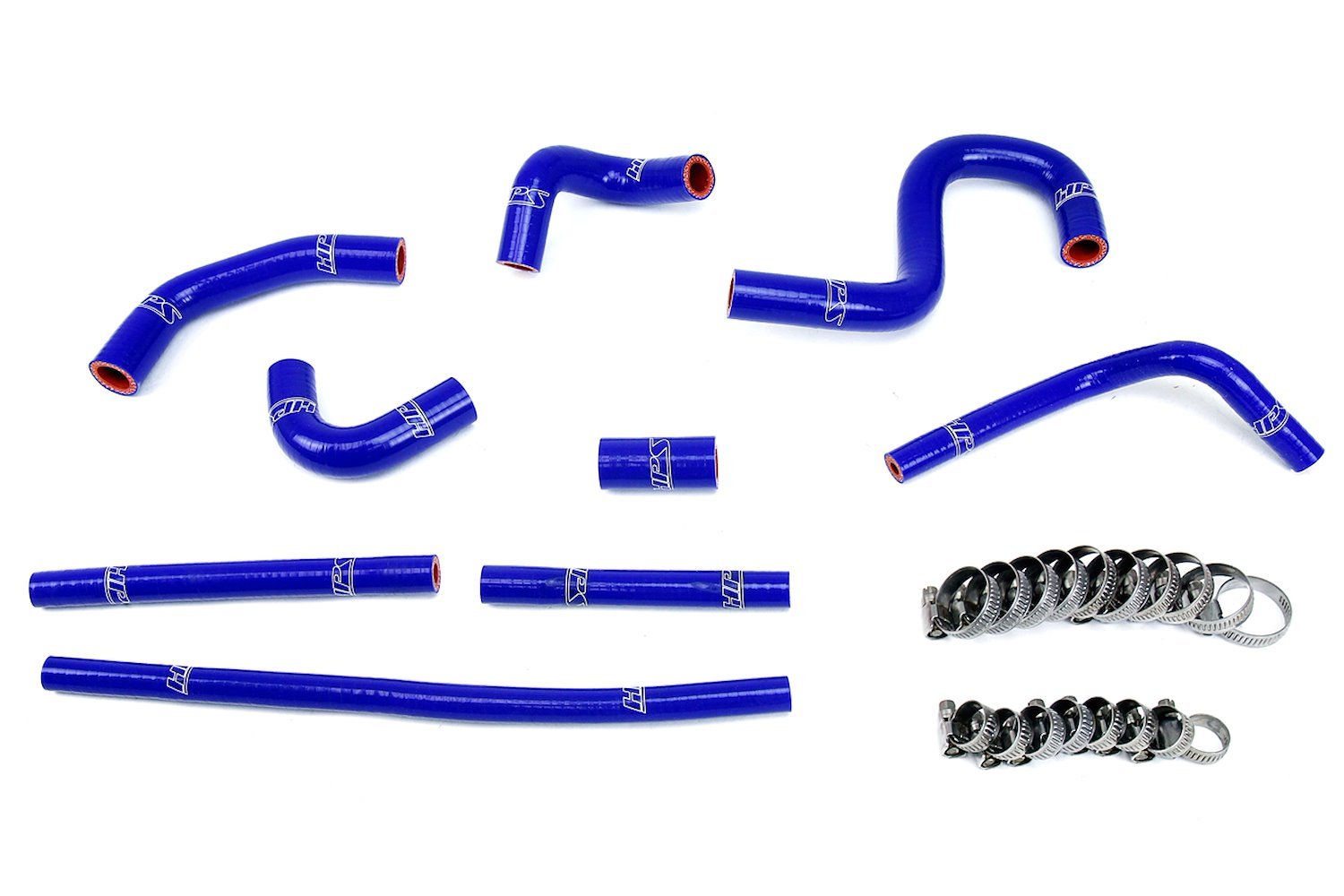 57-1798-BLUE Heater Hose Kit, High-Temp 3-Ply Reinforced Silicone, Replace OEM Rubber Heater Coolant Hoses