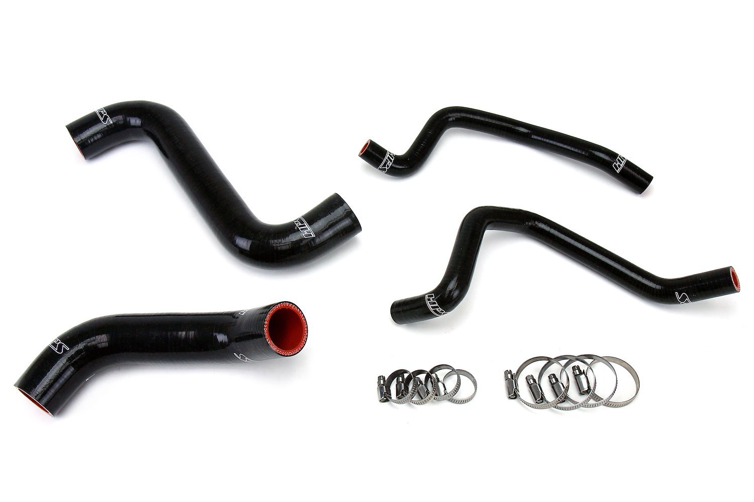 57-1810-BLK Radiator and Heater Hose Kit, 3-Ply Reinforced Silicone, Replaces Rubber Radiator & Heater Coolant Hoses