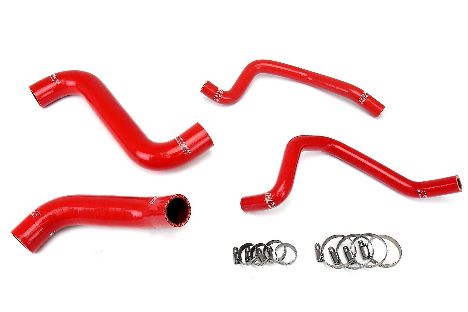 57-1810-RED Radiator and Heater Hose Kit, 3-Ply Reinforced Silicone, Replaces Rubber Radiator & Heater Coolant Hoses