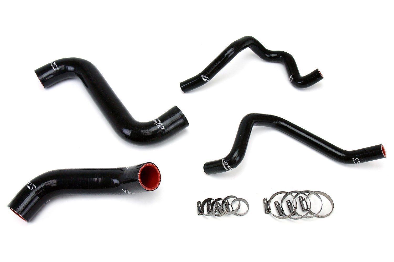 57-1811-BLK Radiator and Heater Hose Kit, 3-Ply Reinforced Silicone, Replaces Rubber Radiator & Heater Coolant Hoses