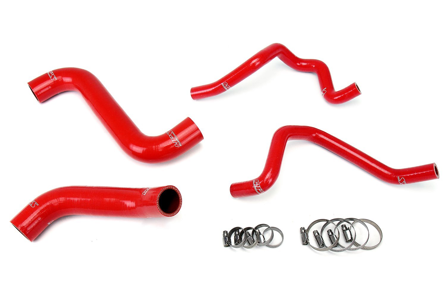 57-1811-RED Radiator and Heater Hose Kit, 3-Ply Reinforced Silicone, Replaces Rubber Radiator & Heater Coolant Hoses