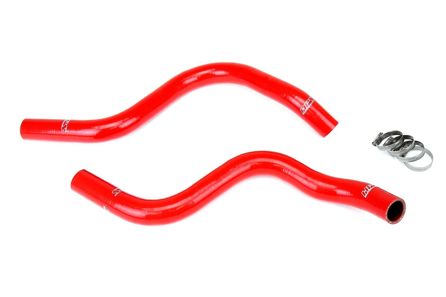 57-1817-RED Radiator Hose Kit, 3-Ply Reinforced Silicone, Replaces Rubber Radiator Coolant Hoses