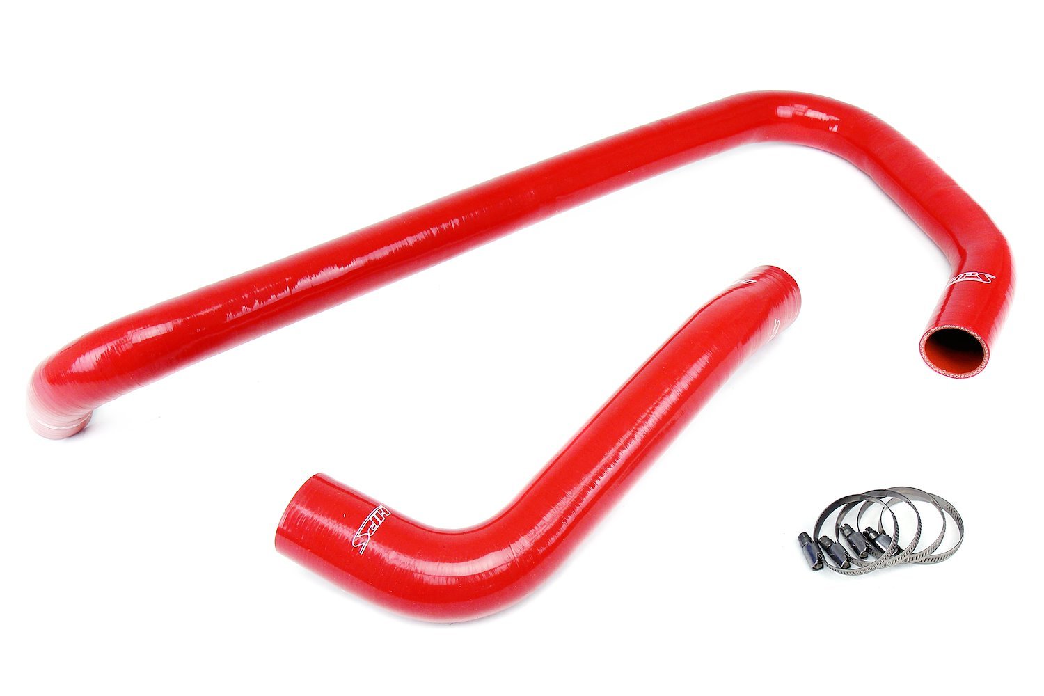 57-1818-RED Radiator Hose Kit, 3-Ply Reinforced Silicone, Replaces Rubber Radiator Coolant Hoses