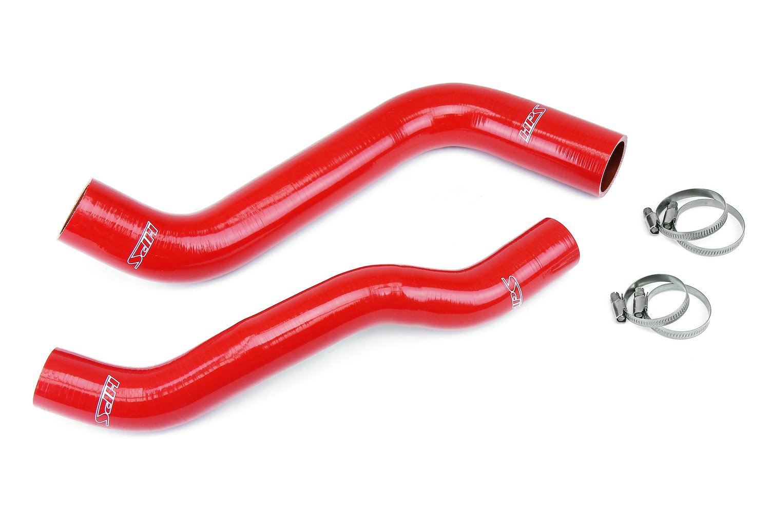 57-1835-RED Radiator Hose Kit, 3-Ply Reinforced Silicone, Replaces Rubber Radiator Coolant Hoses
