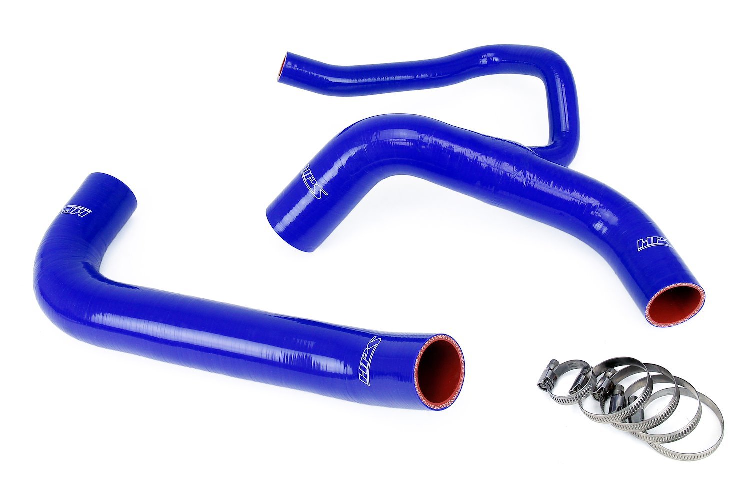 57-1848-BLUE Radiator Hose Kit, 3-Ply Reinforced Silicone, Replaces Rubber Radiator Coolant Hoses