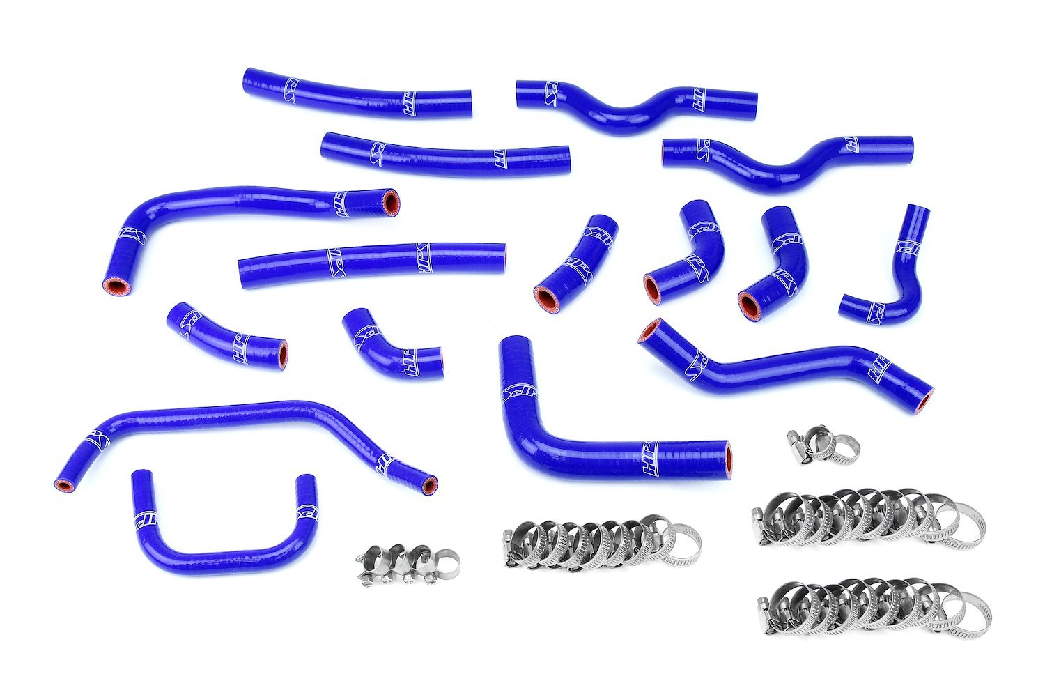 57-1911-BLUE Coolant Hose Kit, 3-Ply Reinforced Silicone, Replaces Rubber Heater & Bypass Coolant Hoses
