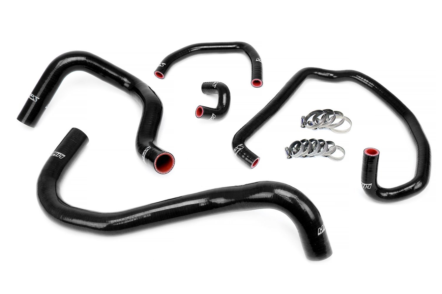 57-1921-BLK Coolant Hose Kit, High-Temp 3-Ply Reinforced Silicone, Replaces OEM Radiator & Heater Hoses