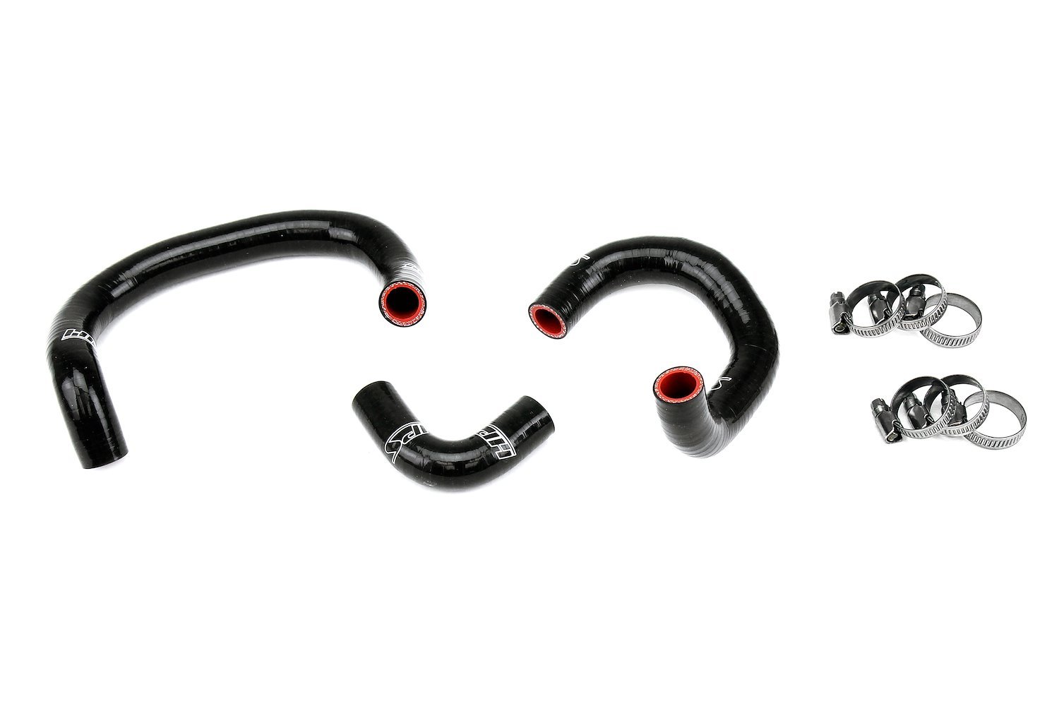 57-1927-BLK Heater Hose Kit, 3-Ply Reinforced Silicone, Replaces OEM Rubber Heater Coolant Hoses