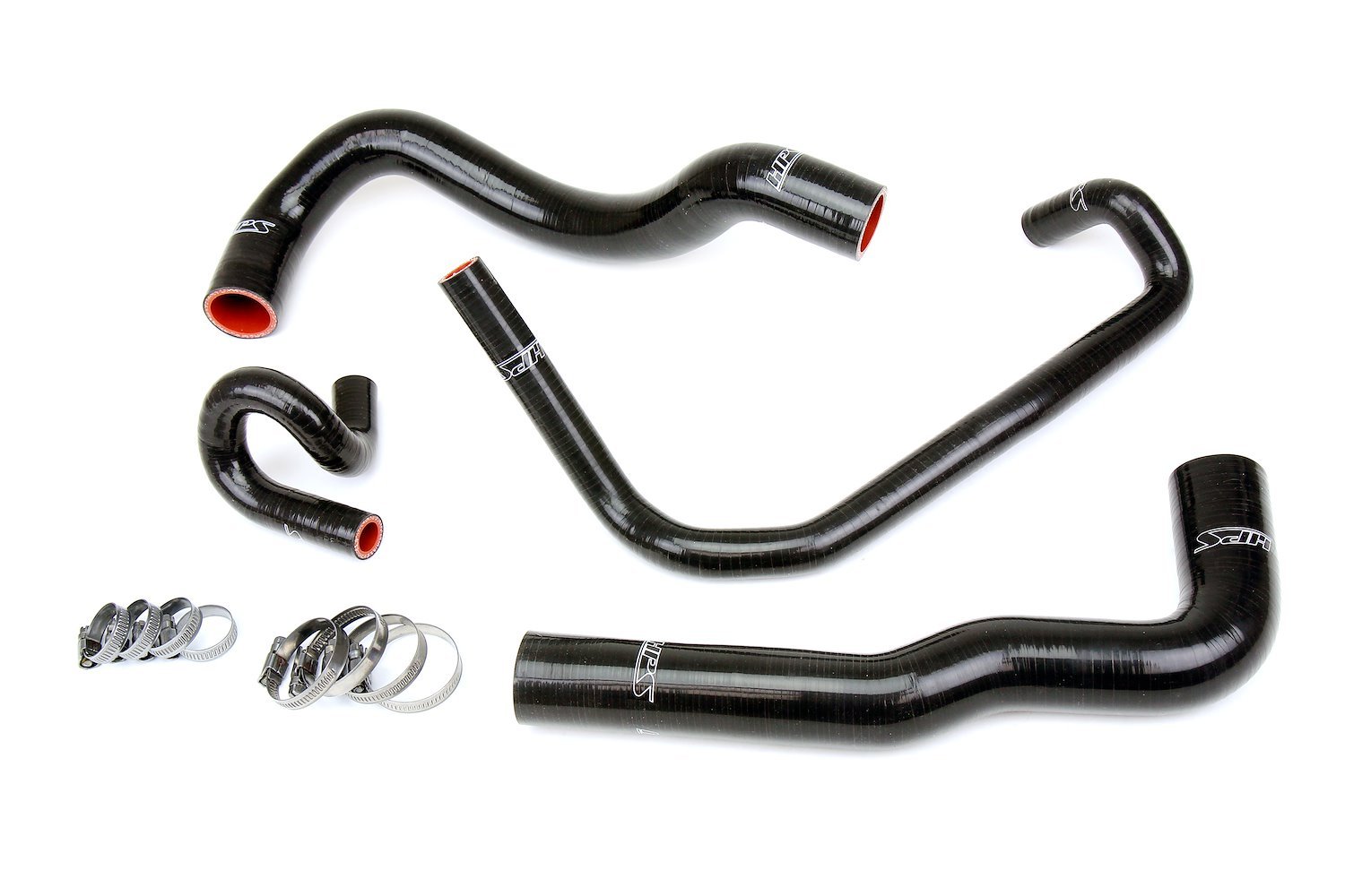 57-1960-BLK Radiator and Heater Hose Kit, 3-Ply Reinforced Silicone, Replaces Rubber Radiator & Heater Coolant Hoses