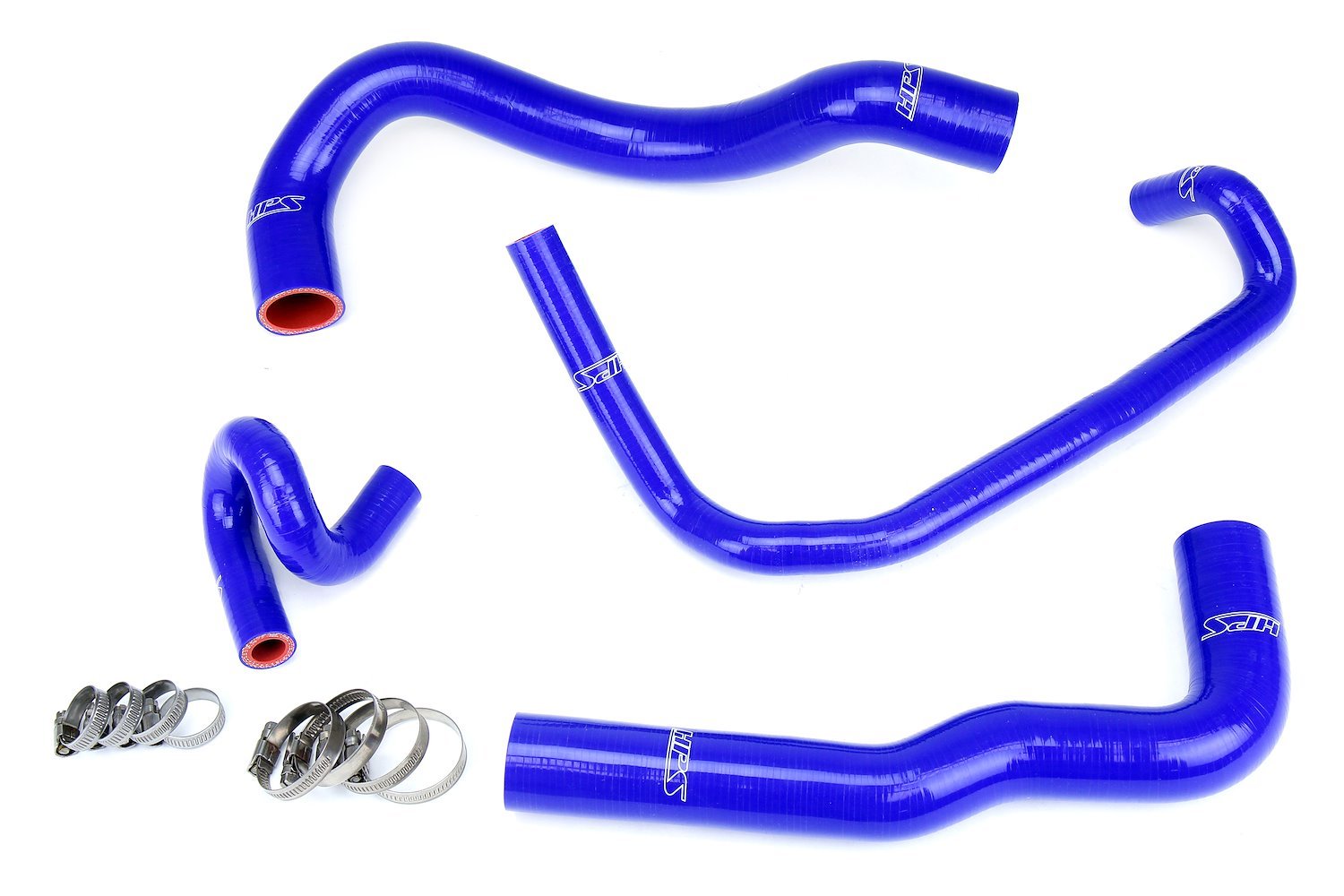 57-1960-BLUE Radiator and Heater Hose Kit, 3-Ply Reinforced Silicone, Replaces Rubber Radiator & Heater Coolant Hoses