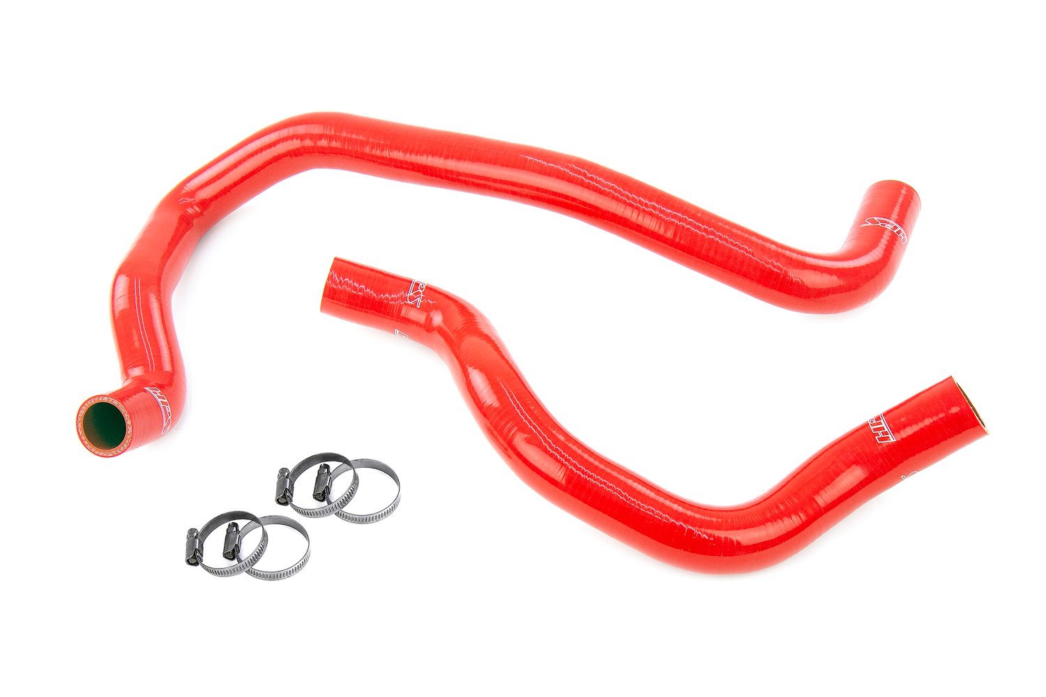 57-2048-RED Radiator Hose Kit, 3-Ply Reinforced Silicone, Replaces Rubber Radiator Coolant Hoses