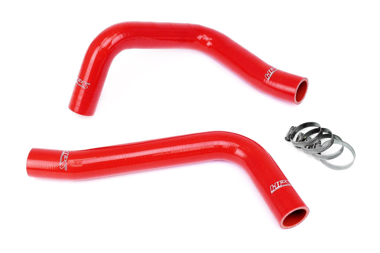 57-2056-RED Radiator Hose Kit, 3-Ply Reinforced Silicone, Replaces Rubber Radiator Coolant Hoses