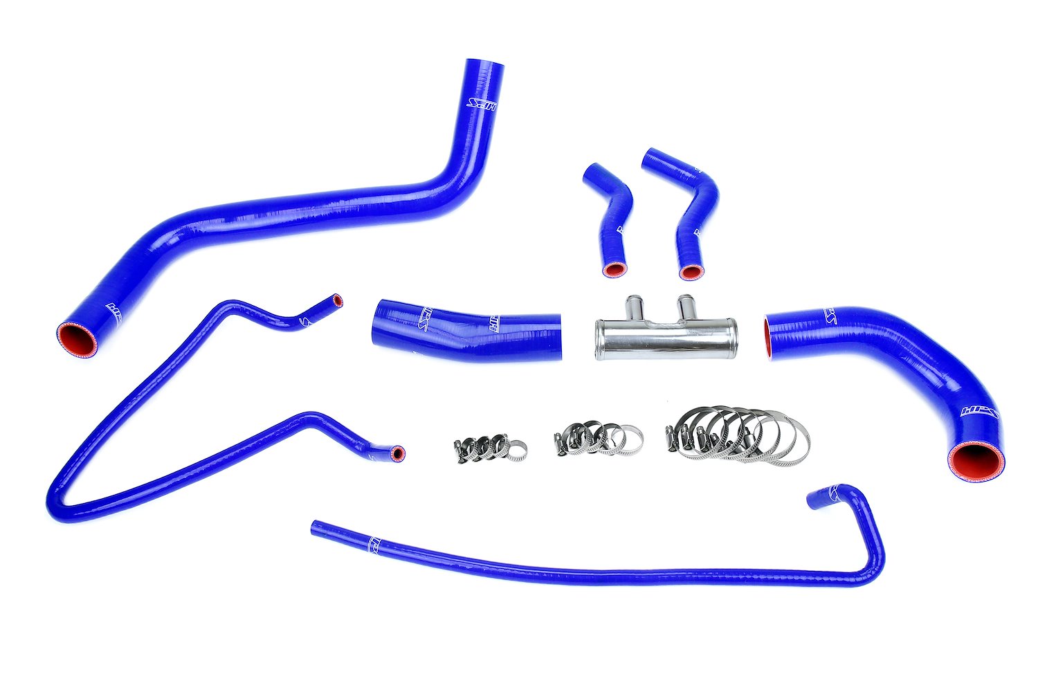 57-2064-BLUE Radiator Hose Kit, 3-Ply Reinforced Silicone, Replaces Rubber Radiator Coolant Hoses