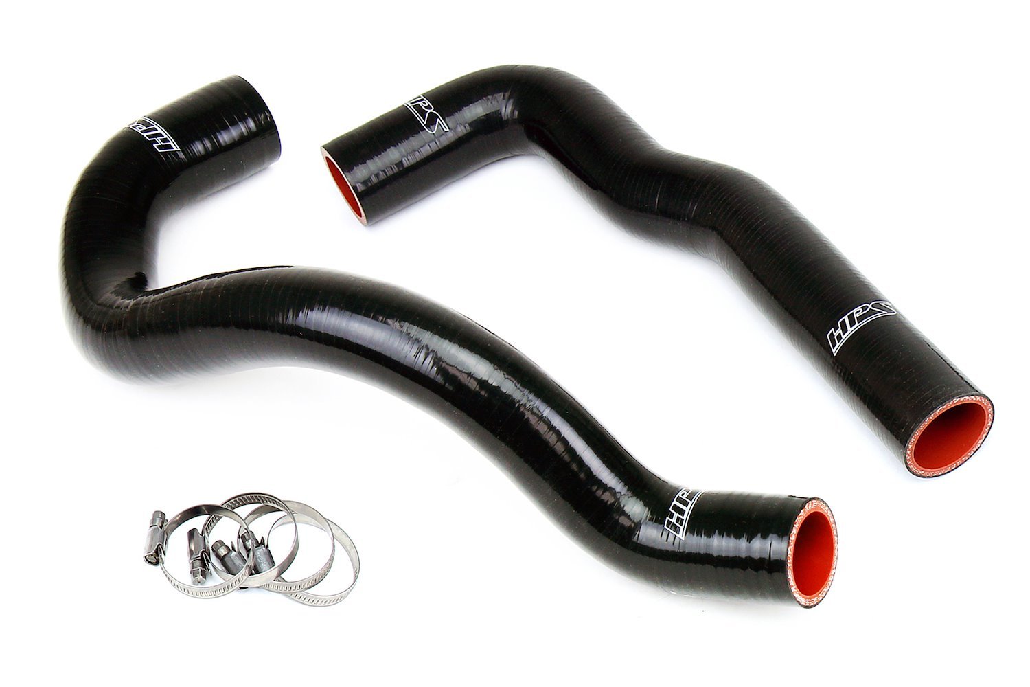 57-2066-BLK Radiator Hose Kit, 3-Ply Reinforced Silicone, Replaces Rubber Radiator Coolant Hoses