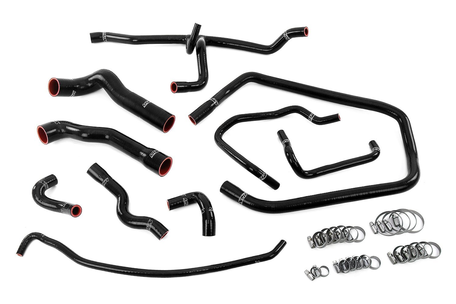 57-2083-BLK Coolant Hose Kit, 3-Ply Reinforced Silicone Radiator, Heater, Throttle Body, Expansion Tank Hoses