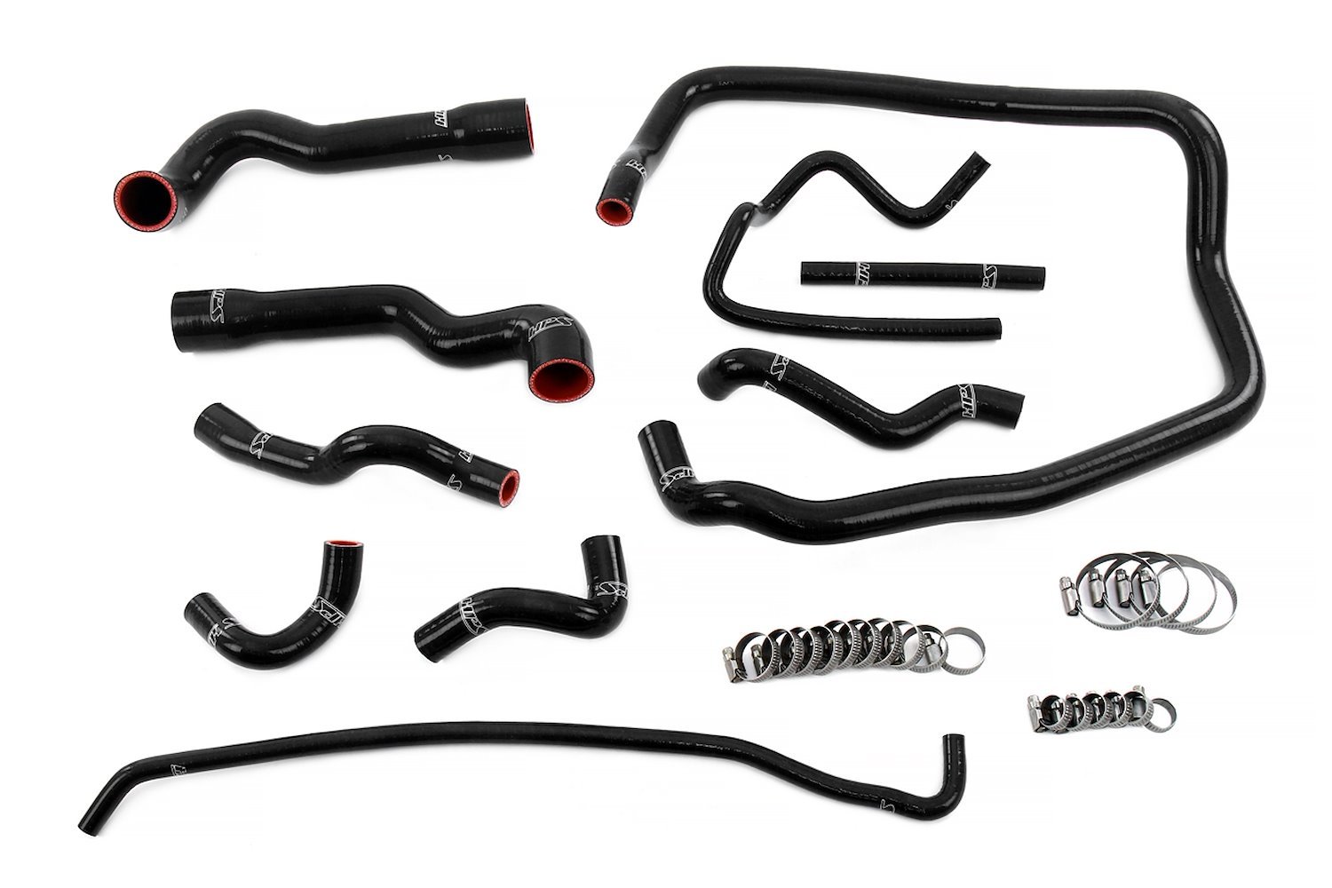 57-2088-BLK Coolant Hose Kit, 3-Ply Reinforced Silicone Radiator, Heater, Throttle Body, Expansion Tank Hoses