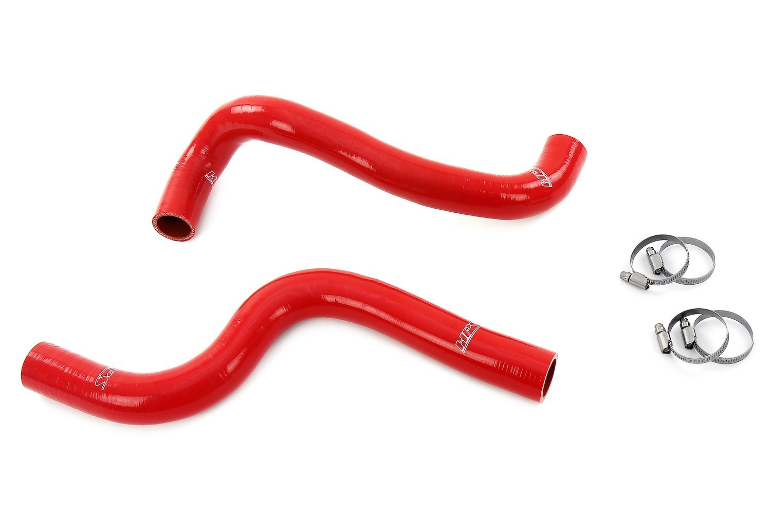 57-2101-RED Radiator Hose Kit, 3-Ply Reinforced Silicone, Replaces Rubber Radiator Coolant Hoses