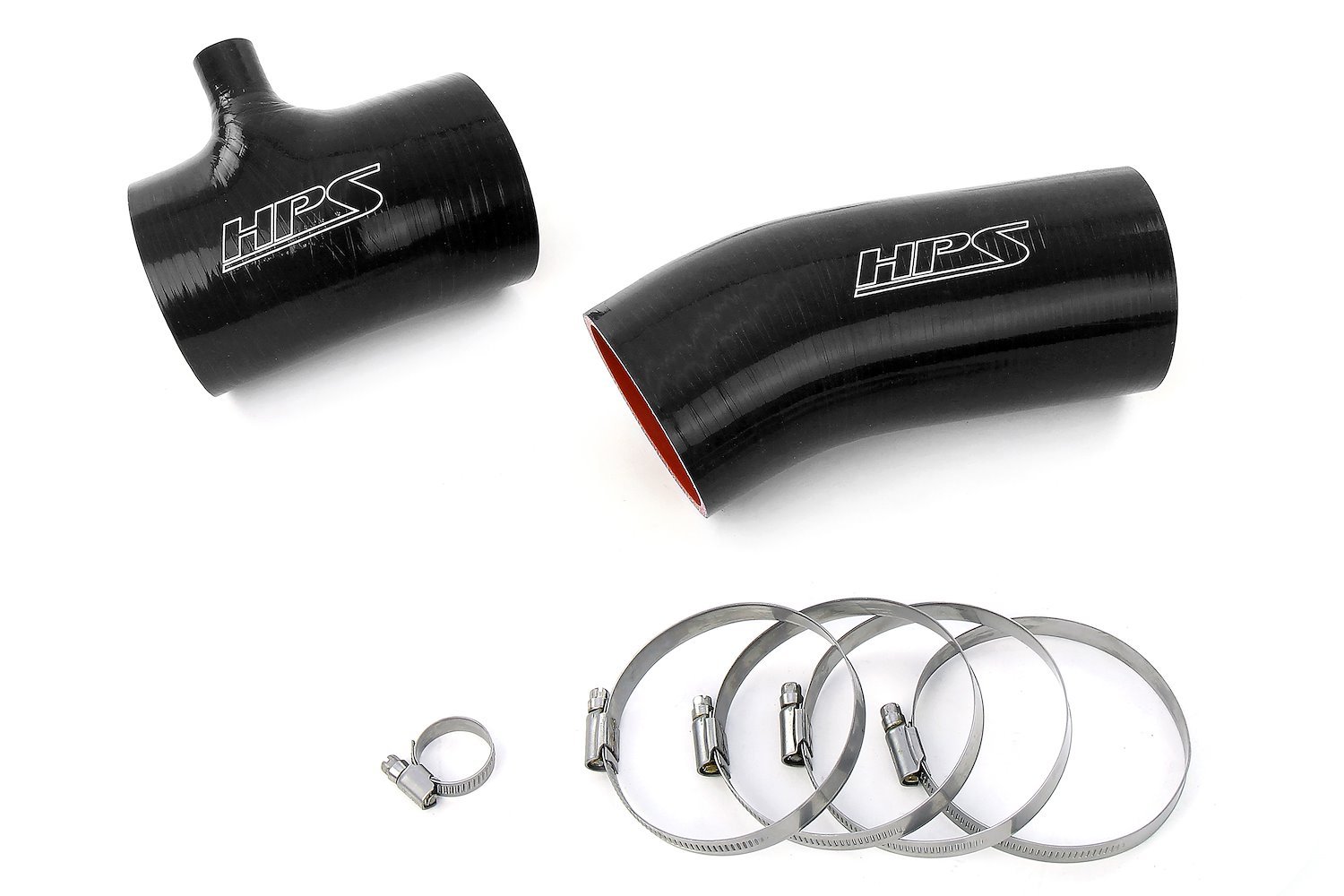 57-2104-BLK Silicone Air Intake Kit, Replace Stock Restrictive Air Intake, Improve Throttle Response, No Heat Soak