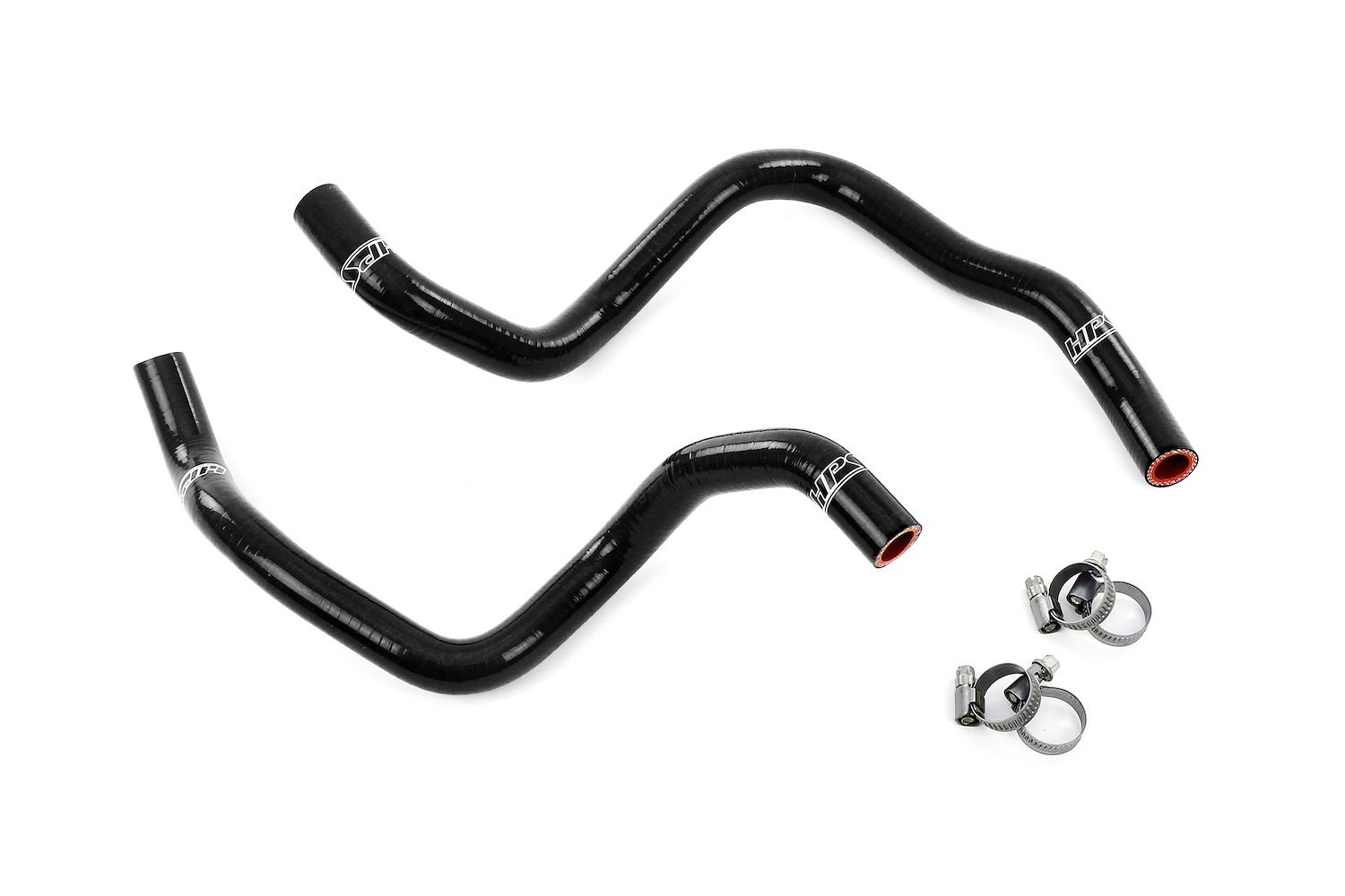 57-2108-BLK Heater Hose Kit, 3-Ply Reinforced Silicone, Replaces Rubber Heater Coolant Hoses