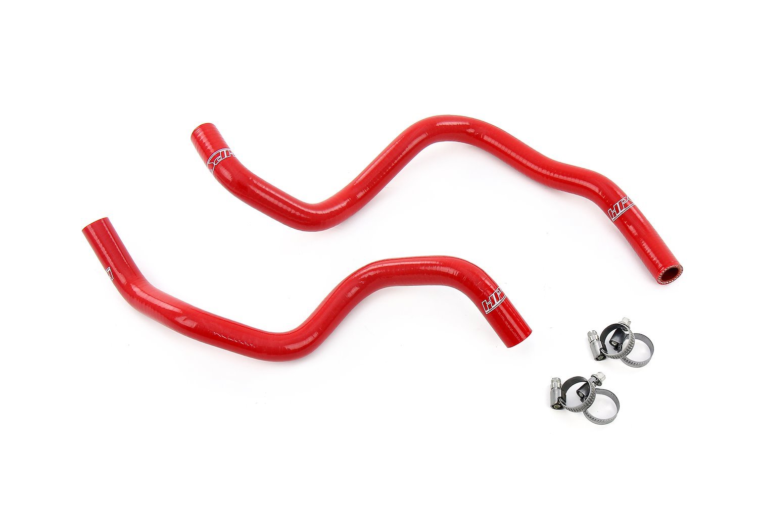 57-2108-RED Heater Hose Kit, 3-Ply Reinforced Silicone, Replaces Rubber Heater Coolant Hoses